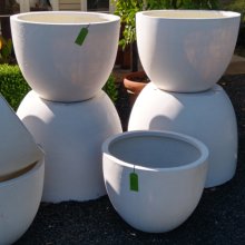 Picture of Pot Egg Bianca Lite White (12130)