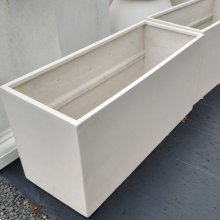 Pot Patio Trough Bianca White Picture of Pot Patio Trough Bianca White (29683)