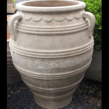 Picture of Urn 3 Handles Antique TC (7663)