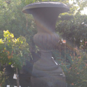 Picture of Urn Willingham LGE and Plinth Black Iron